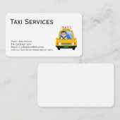 Taxi Dienst Visitekaartje (Voorkant / Achterkant)