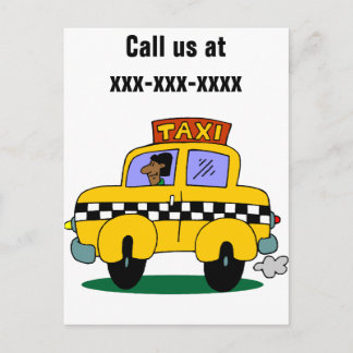 Taxi Driver Briefkaart