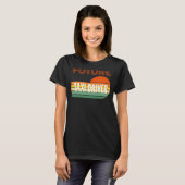Taxi driver Future Taxi driver T-shirt (Voorkant volledig)