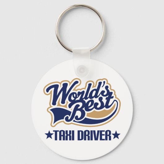 Taxi Driver Gift Sleutelhanger (Voorkant)