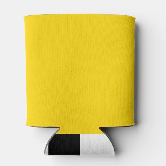 Taxi Driver Off Duty Fun Yellow Cab Blikjeskoeler (Achterkant)