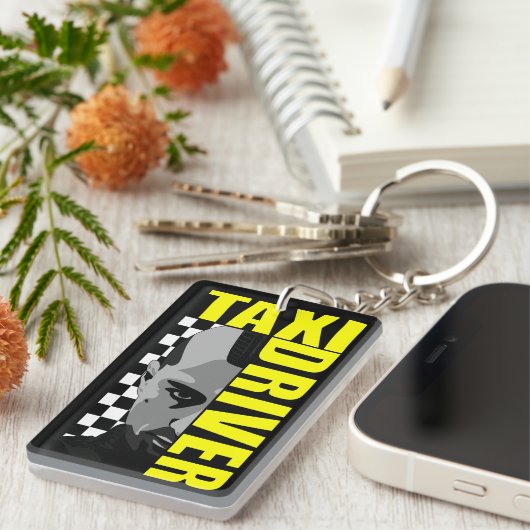 Taxi Driver Sleutelhanger (Voorkant Rechts)