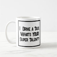 Taxi Driver Super Talent. KoffieMok