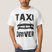 TAXI DRIVER T-SHIRT (Voorkant)