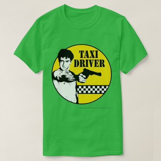 Taxi Driver T-shirt (Design voorkant)