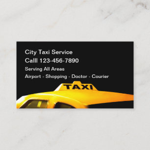 Taxi Driver Transport Services Visitekaartje