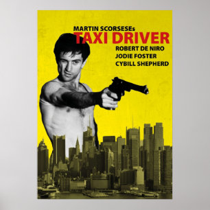 Taxi Driver Travis Bickle Poster