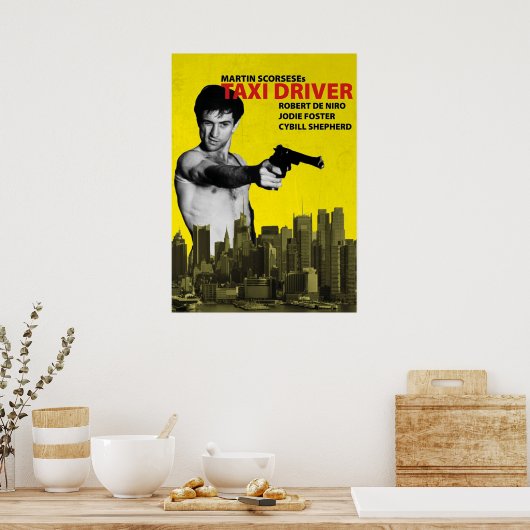 Taxi Driver Travis Bickle Poster (Keuken)
