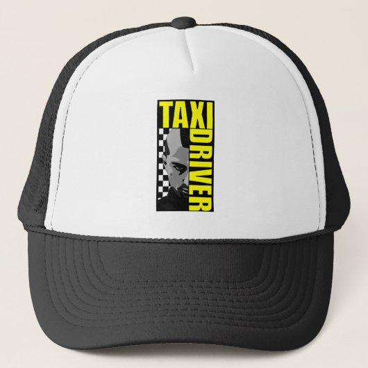 Taxi Driver Trucker Hat Pet (Voorkant)