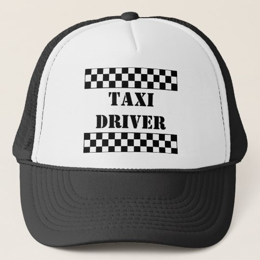 TAXI DRIVER TRUCKER PET (Voorkant)