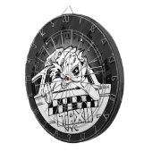 Taxi Girl Dartbord (Voorkant Rechts)