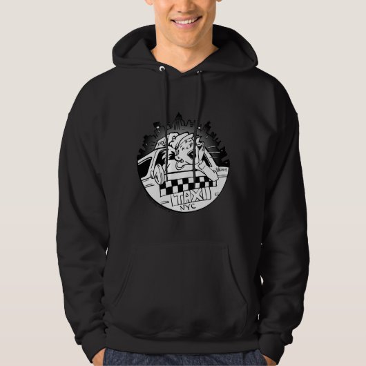 Taxi Girl Hoodie (Voorkant)