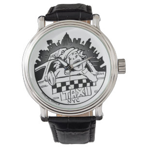 Taxi Girl Horloge