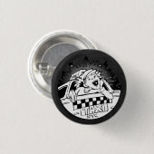 Taxi Girl Ronde Button 3,2 Cm (Voorkant /achterkant)