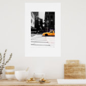 Taxi in de doos poster (Keuken)