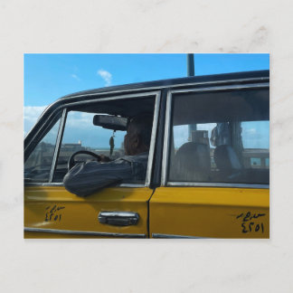 Taxi in het Briefkaart van Alexandrië