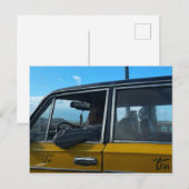 Taxi in het Briefkaart van Alexandrië (Voorkant / Achterkant)
