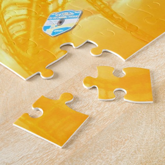 "Taxi Jam" Jigzaag Puzzle Legpuzzel (Zijkant)