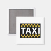 Taxi Magneet (Voorkant / Achterkant)