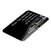 Taxi Magnetische Visitekaartjes Magneet (Linkerzijde)