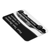 Taxi Magnetische Visitekaartjes Magneet (Rechterzijde)