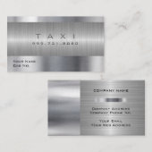 Taxi Metal A Visitekaartje (Voorkant / Achterkant)