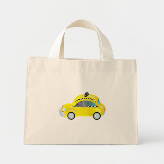 Taxi Mini Tote Bag (Voorkant)