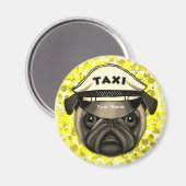 Taxi Mops Magneet (Voorkant / Achterkant)