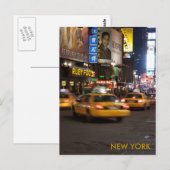 taxi new york briefkaart (Voorkant / Achterkant)