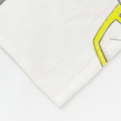 TAXI! New York City NYC Gele Cab Fleece Deken (Hoek)