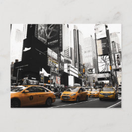 taxi new york city postcar briefkaart