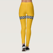 Taxi New York & Red Kiss Leggings (Achterkant)