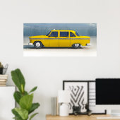 Taxi nyc poster (Thuiskantoor)
