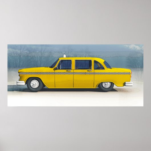 Taxi nyc poster (Voorkant)