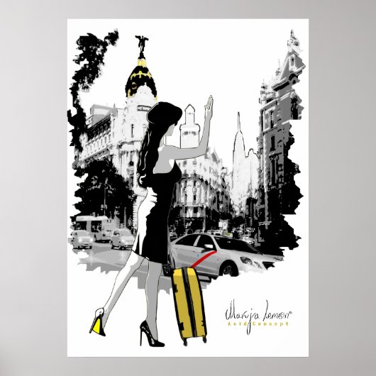 Taxi! Poster (Voorkant)