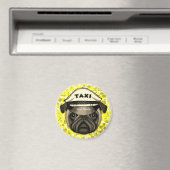 Taxi Pug Magneet (Insitu (Vaatwasser))