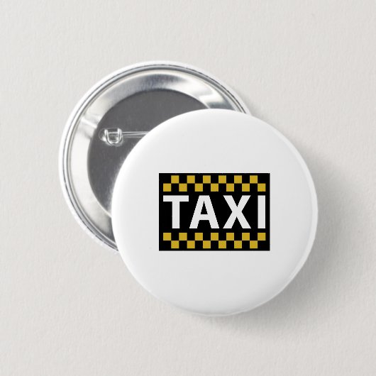 Taxi Ronde Button 5,7 Cm (Voorkant /achterkant)