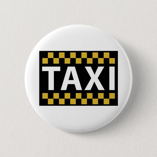 Taxi Ronde Button 5,7 Cm (Voorkant)