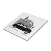 Taxi Scene Tegeltje (Zijkant)