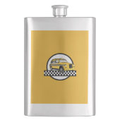 Taxi Service Flask Flacon (Voorkant)