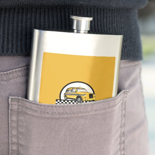 Taxi Service Flask Flacon (Voorbeeld)