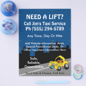 Taxi Service Flyer (Enkel)