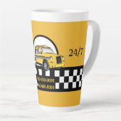 Taxi Service Latte Mok (Rechterhoek)