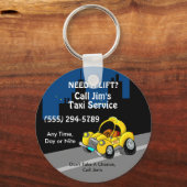 Taxi Service Sleutelhanger (Voorkant)