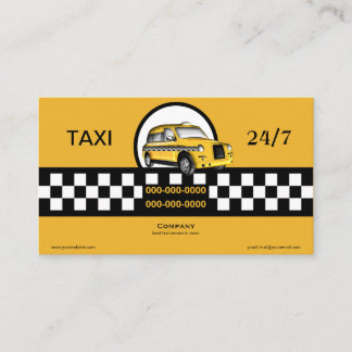 Taxi Service Visitekaartje