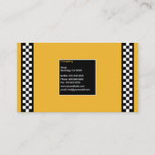 Taxi Service Visitekaartje (Achterkant)