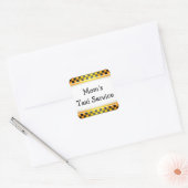 Taxi Service voor mam Vierkante Sticker (Envelop)