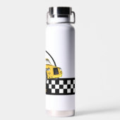 Taxi Service Waterfles (Achterkant)