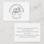 Taxi Services Bedankt voor je briefkaart (Voorkant / Achterkant)