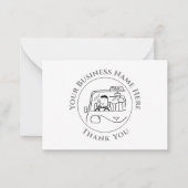 Taxi Services Bedankt voor je briefkaart (Voorkant)